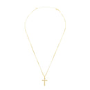 Colar Pingente Cruz Feminino - Ouro 18K
