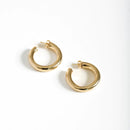 BRINCO ARGOLA TUBO OFFICE - OURO18K